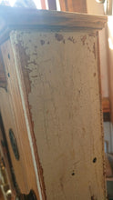 Load image into Gallery viewer, farmhouse antique style wall cabinet with drawers