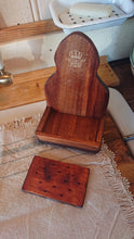 Load image into Gallery viewer, rustic soapdish/brushdish
