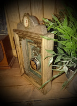 Load image into Gallery viewer, Rustic clock
